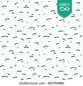Vector handmade seamless texture. Abstract tileable pattern -  perfect for creating greeting cards, posters, backgrounds, business cards and more...