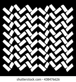 Vector hand-painted ink illustration with brush strokes. Abstract background.