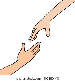 Vector hands
