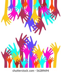 Vector Hands Stock Vector (Royalty Free) 56289694 | Shutterstock