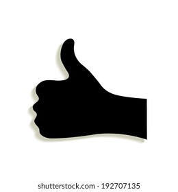 Vector hands icons set