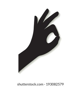 Vector hands icons set