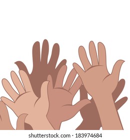 Vector Hands Set