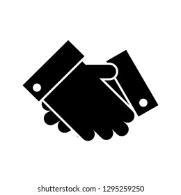 Vector handshake icon
