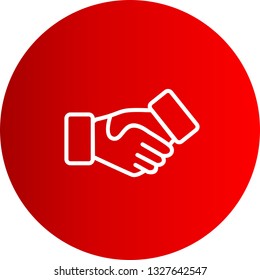 Vector Handshake Icon	
