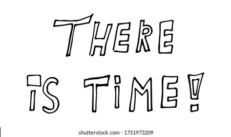 Vector handwritten graphics for online services. Isolated text on a white background. Hand-drawn illustration. Banner, poster template.