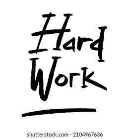 vector Handwritten text on isolated white baground vector hand written lettering