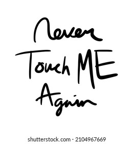 vector Handwritten text on isolated white baground vector hand written lettering