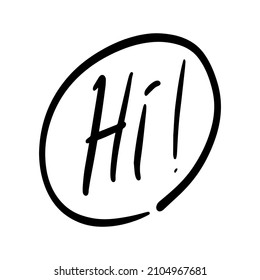 vector Handwritten text on isolated white baground vector hand written lettering