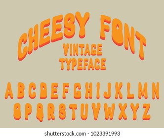 Vector handwritten unique font isolated. Type for card, poster, banner, print for t-shirt.