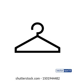 Vector hanger icon. Vector illustration. Eps 10