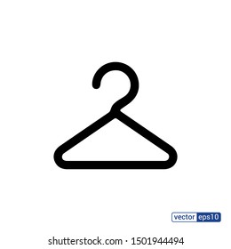 Vector hanger icon. Vector illustration. Eps 10