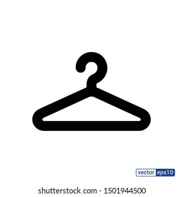 Vector hanger icon. Vector illustration. Eps 10