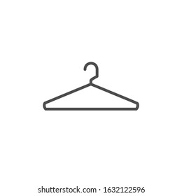 vector hanger icon outline style