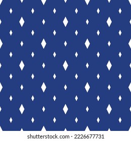 Vector Hanukkah Blue diamonds repeat pattern background design