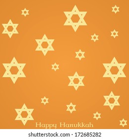 Vector Hanukkah Design Background Or Greeting Card Editable