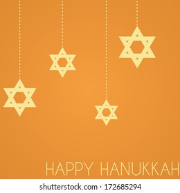 Vector Hanukkah Design Background Or Greeting Card Editable