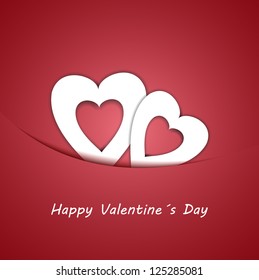 Vector Happy Valentine´s card