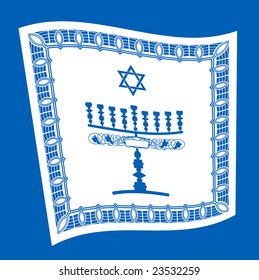 Vector happy chanukah