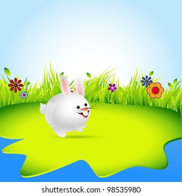 vector happy easter colorful illustration