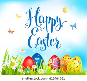 Vector Happy Ester Background