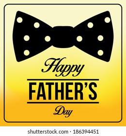 Vector Happy Father's Day Template Card Background
