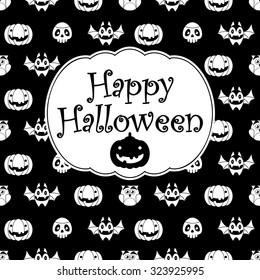 Vector Happy Halloween background