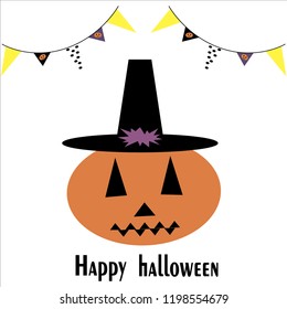 vector happy halloween text banner