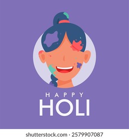 vector happy holi festival background template