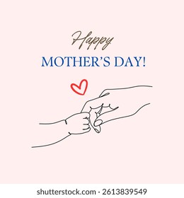Vector of Happy Mothers Day