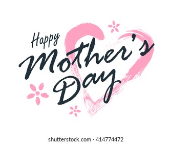 vector happy mothers day illustration