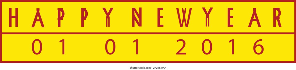 vector happy new year 1st jan holiday start begin