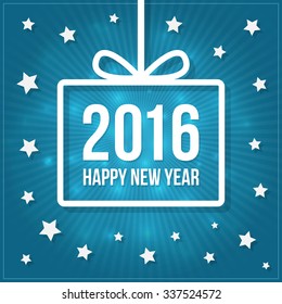 Vector Happy New Year 2016