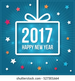 Vector Happy New Year 2017