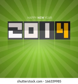 Vector Happy New Year Background