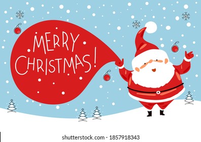 Vector Feliz Año Nuevo de fondo. С tarjeta de navidad. Tarjeta de regalo de vacaciones, afiche festivo, banner web, encabezado para sitio web. Temporada de invierno con elementos tradicionales. Ilustración vectorial plana.