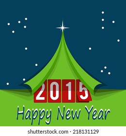 Vector Happy New Year Card    
