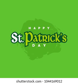 Vector Happy Saint Patrick' Day