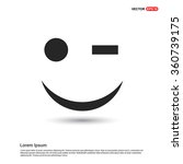 Vector Happy smiley icon
