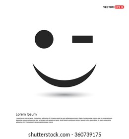 Vector Happy smiley icon