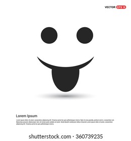 Vector Happy smiley icon