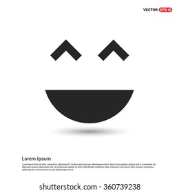 Vector Happy smiley icon
