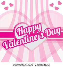 Vector vector happy valentines day abstract colorful background