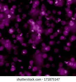 Vector Happy Valentine's Day background with hearts.