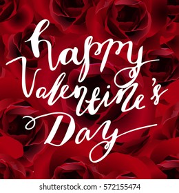 Vector Happy Valentines day background