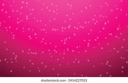 Vektorfröhliche Valentinstag schwimmende Herzen Grußdesign.