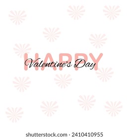 Vector happy valentines day greeting wishes decorative paper hearts card