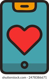 Vector de corazón, corazón amoroso