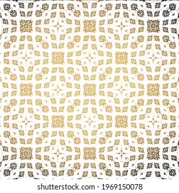 Vector has a pattern similar to the Arab pattern and the pattern similar to the Malay With a black gold background with a gradation between the two colors, this is a nice picture for printing textiles