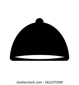 Vector hat icon. Hat icon isolated on white background.
